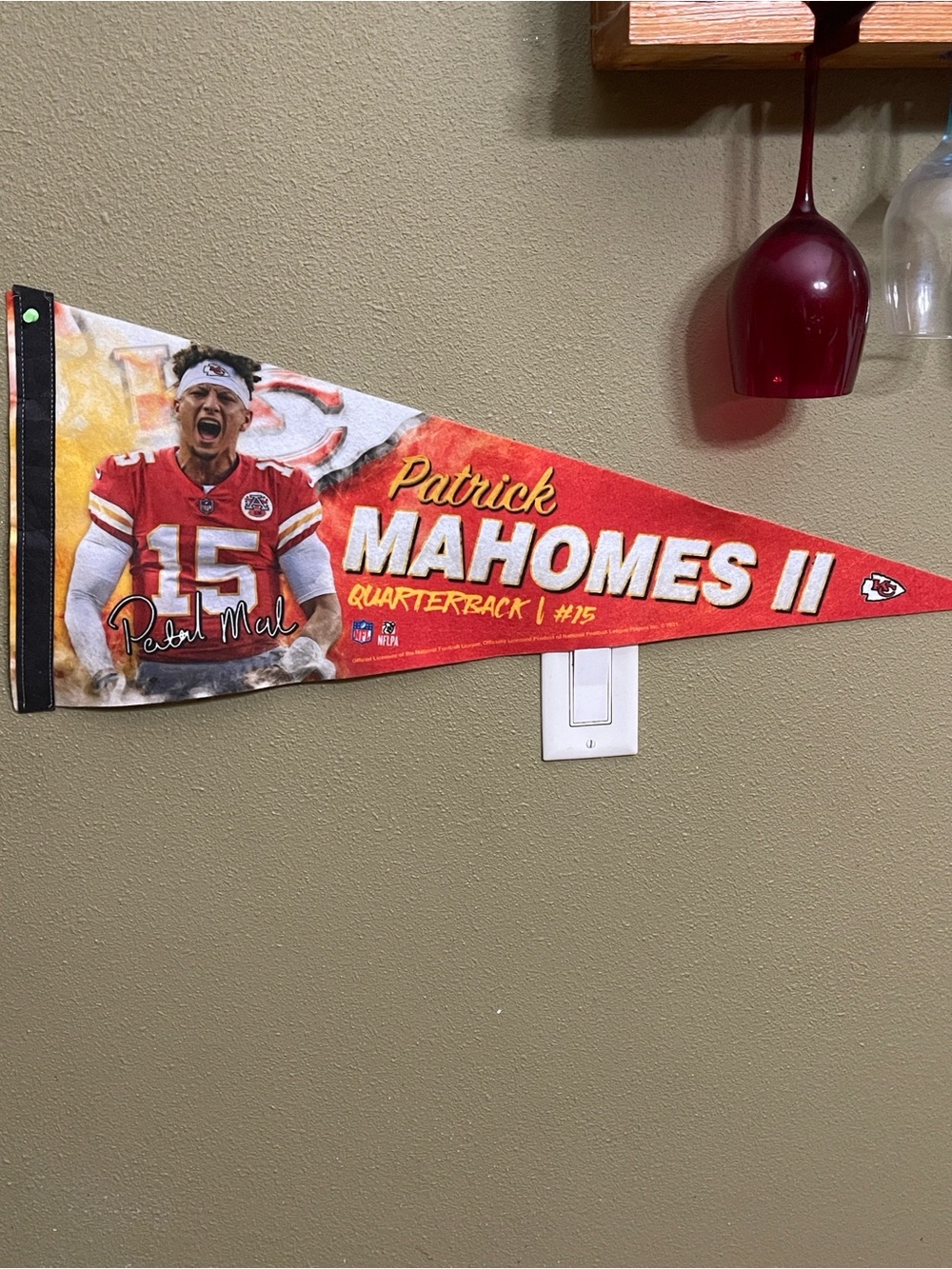 Pennant Patrick Mahomes II